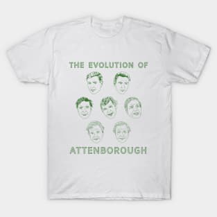 The Evolution of Attenborough T-Shirt